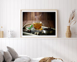 Frische Teezubereitung