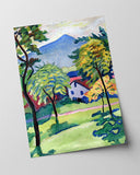 August Macke - Tegernsee Landschaft Anagoria