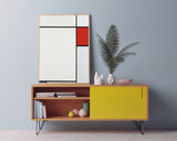 Piet Mondrian - Komposition - Bunte Geometrie