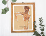 Egon Schiele - Museum-Poster Selbstportät