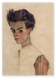 Egon Schiele - Selbstportrait
