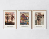 Set aus 3 Postern: "Stadt & Natur"