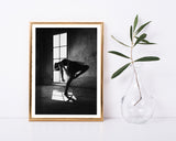 Ballettänzerin - Schwarz-Weiß