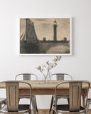 Georges Seurat - Der Leuchtturm von Honfleur