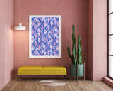 Paul Poiret zugeschrieben - Stoffdesign mit Rautenmuster