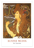 Alfons Mucha - Museum-Poster Rauchende Frau I - JOB