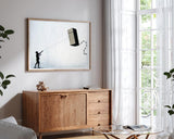 Banksy - Junge macht Fridge (Kühlschrank) Kite Street Art urban Kunst modern