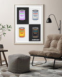 Banksy - Museum-Poster I Pop-Art Dosen Tomato Soup