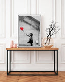 Banksy - Museum-Poster Mädchen Mit Luftballon In Herzform - Street-Art II