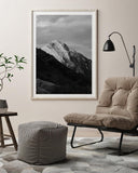 Berge - Schwarz-Weiß