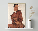 Egon Schiele - Portrait von Arthur Rössler