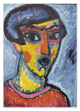 Alexej von Jawlensky - Kopf in Blau