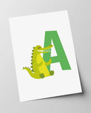 A Wie Alligator, Abc Lernen