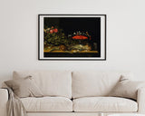 Französischer Maler - Stillleben mit Erdbeeren