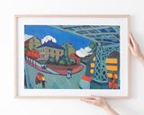 Ernst Ludwig Kirchner - Eisenbahnüberführung Löbtauer Straße in Dresden