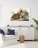 John James Audubon - Rebhühner auf Nahrungssuche