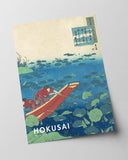 Katsushika Hokusai - Museum-Poster II Gedicht Von Funya No Asayasu