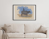 John Singer Sargent - Junge auf Wasserbüffel (aus Sammelalbum)