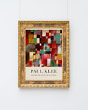 Paul Klee - Museum-Poster Rotgrüne und violett-gelbe Rhythmen