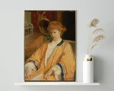 Howard Cushing - Rothaariges Mädchen am Spiegel