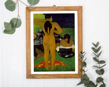 Paul Gauguin - Tahitianische Frauen baden