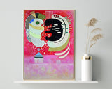 Wassily Kandinsky - Zwischen Zweien (1934)