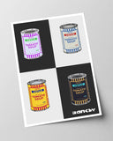 Banksy - Museum-Poster I Pop-Art Dosen Tomato Soup