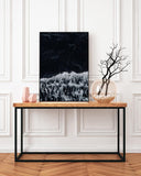 Brechende Wellen - Schwarz-Weiß