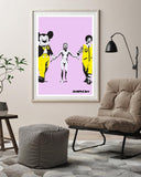 Banksy - Museum-Poster Gesellschaftskritik - Popkultur