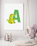 A Wie Alligator, Abc Lernen