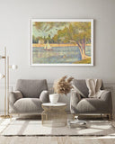 Georges Seurat - Die Seine an der Grand Jatte, Frühling