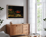 Französischer Maler - Stillleben mit Erdbeeren