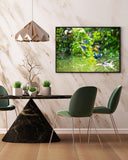 Eisvögel auf der Jagd