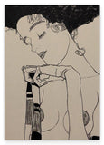 Egon Schiele - Portrait von Gerti Schiele