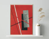 László Moholy Nagy - Abstrakte Szene in rot