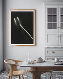 László Moholy Nagy - Abstrakte Formen in schwarz-weiß