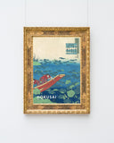 Katsushika Hokusai - Museum-Poster II Gedicht Von Funya No Asayasu