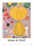 Hilma Af Klint - Museum-Poster II The Ten Largest, No 7, Adulthood (1907)