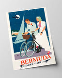 Pierre Fix-Masseau - Art Deco Werbeplakat - Bermuda