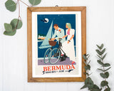 Pierre Fix-Masseau - Art Deco Werbeplakat - Bermuda