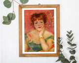 Pierre-Auguste Renoir - Portrait der Schauspielerin Jeanne Samary