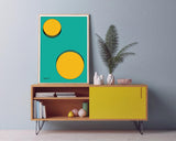 Perspective - No. 001 - Kreise in Orange