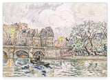 Paul Signac - Paris: Le Place Dauphine