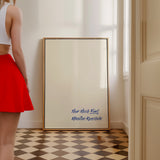 Freu dich nicht zu spät in Beige