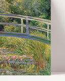 Claude Monet - Japanische Brücke über den Seerosenteich (1899)
