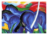 Franz Marc - Die großen blauen Pferde (1911)