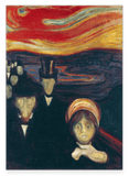Edward Munch - Angst (1894)