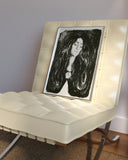 Edward Munch - Die Brosche - Eva Mudocci (1903)