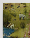 Hieronymus Bosch - Der Garten der Lüste (1490/1510) - Linke Tafel