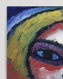 Alexej von Jawlensky - Frauenkopf Gemälde Kunstdruck